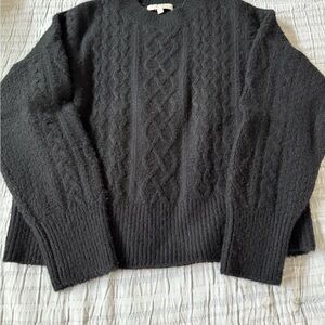 Favorite Daughter Oversized Cable Sweater